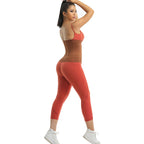 Women's Fitness Waist Trainer Belt Zipper Style Brown Double Layer Compression