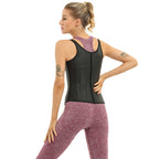 Women's Latex European American Style Top Half Body Waist Trainer Shaper Vest