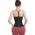 European and American latex purple [double-layer] waist belt tightens abdominal belt shaping