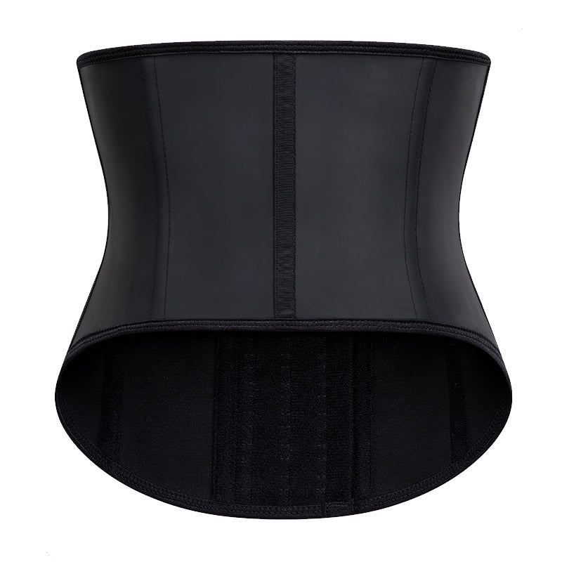 European and American 9 Fish Bone Matte Latex Waist, Abdominal Outdoor Body Shaping