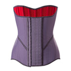 European and American latex purple [double-layer] waist belt tightens abdominal belt shaping
