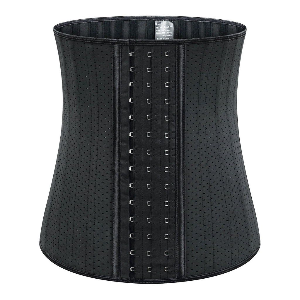25 steel reinforced latex waist sports belt high elasticity shapewear