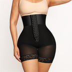 Plus size women's round belly hip cushion seamless non rolling lifting hip shaping pants