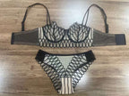 Sexy Lace Lingerie French Style Ultra-Thin Large Bust Minimizer Plus Size Side Breast Collection Anti-Sagging Set