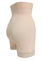 Zipper high waisted hip and abdominal lifting pants, body shaping pants