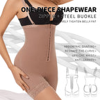 Plus Size Detachable Strap Shapewear High Waist Hip Lift Pants Tight Tummy Control Bodysuit