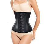 European and American 9 Fish Bone Matte Latex Waist, Abdominal Outdoor Body Shaping