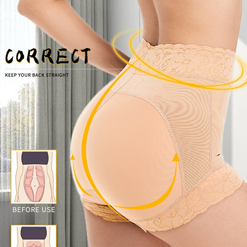 European and American tight fitting mid waist shaping pants without rolled edges