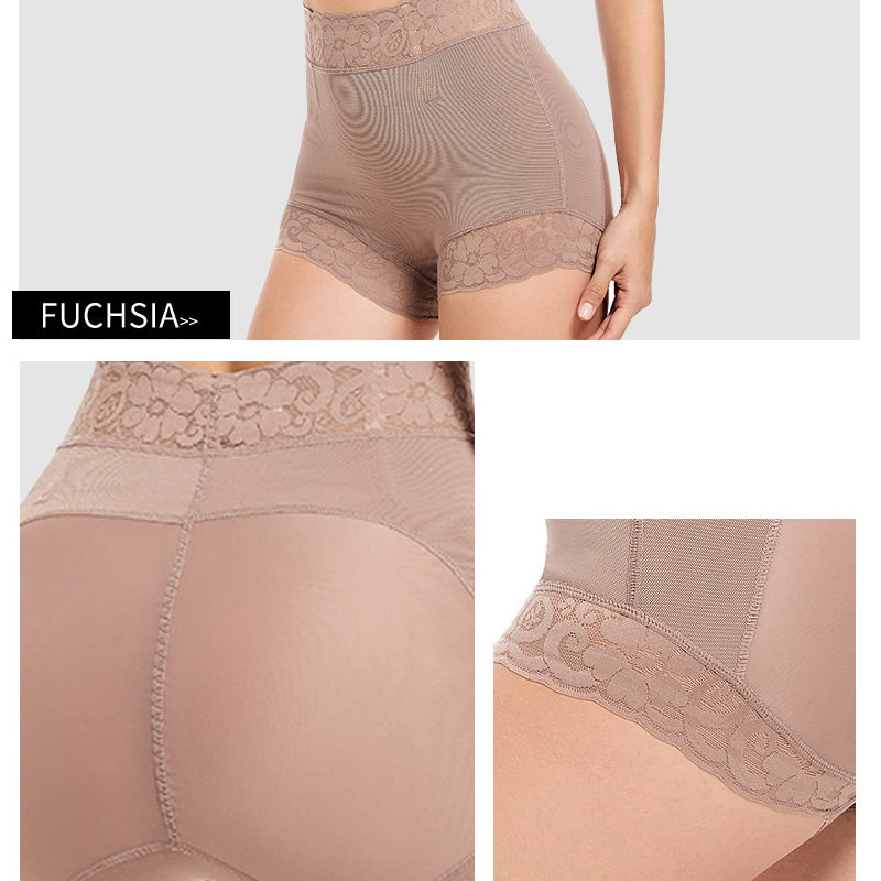 European and American tight fitting mid waist shaping pants without rolled edges