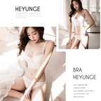 European and American Style Lace Bra Set with Side Support and Push-Up Design for Women