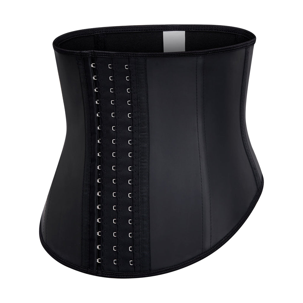 European and American 9 Fish Bone Matte Latex Waist, Abdominal Outdoor Body Shaping