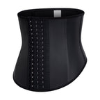 European and American 9 Fish Bone Matte Latex Waist, Abdominal Outdoor Body Shaping