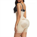 European and American side pull up plus size hip lifting tight shapewear