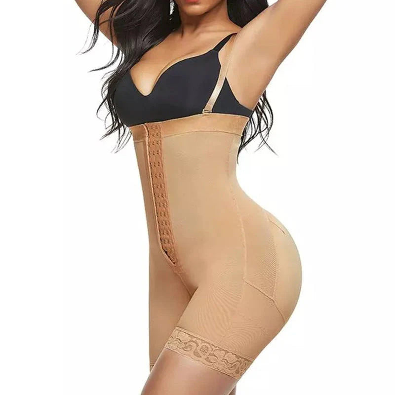 Plus Size Detachable Strap Shapewear High Waist Hip Lift Pants Tight Tummy Control Bodysuit