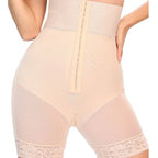 Plus size women's round belly hip cushion seamless non rolling lifting hip shaping pants