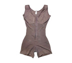 Increase the size of the full body hip lifting button shapewear, crotch zipper jumpsuit